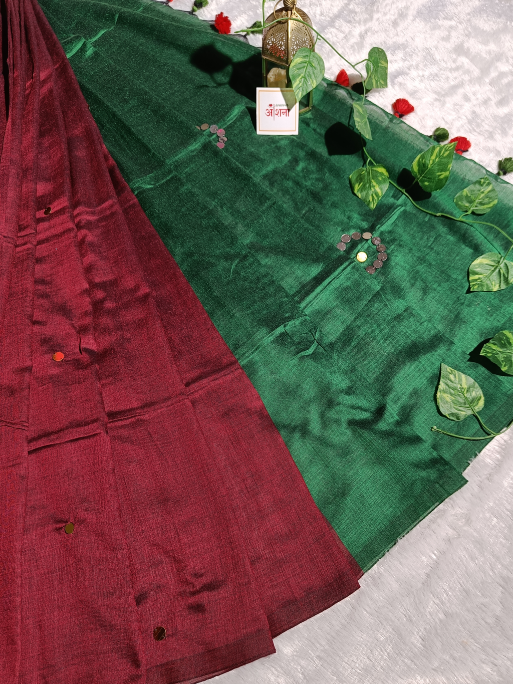 Chumki Shumki (Maroon-Green)