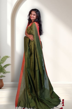 Rang Sutra (Olive Green)