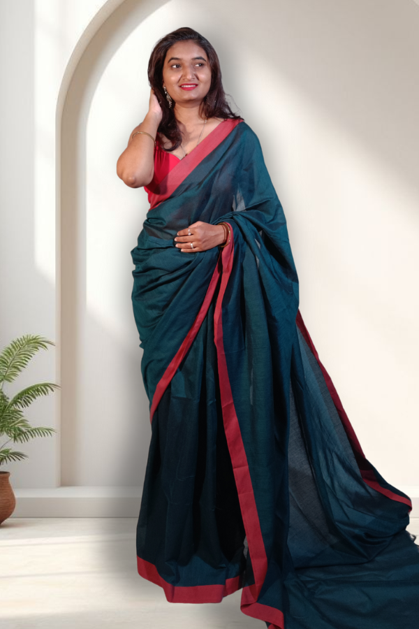 Rang Sutra (Teal Green)