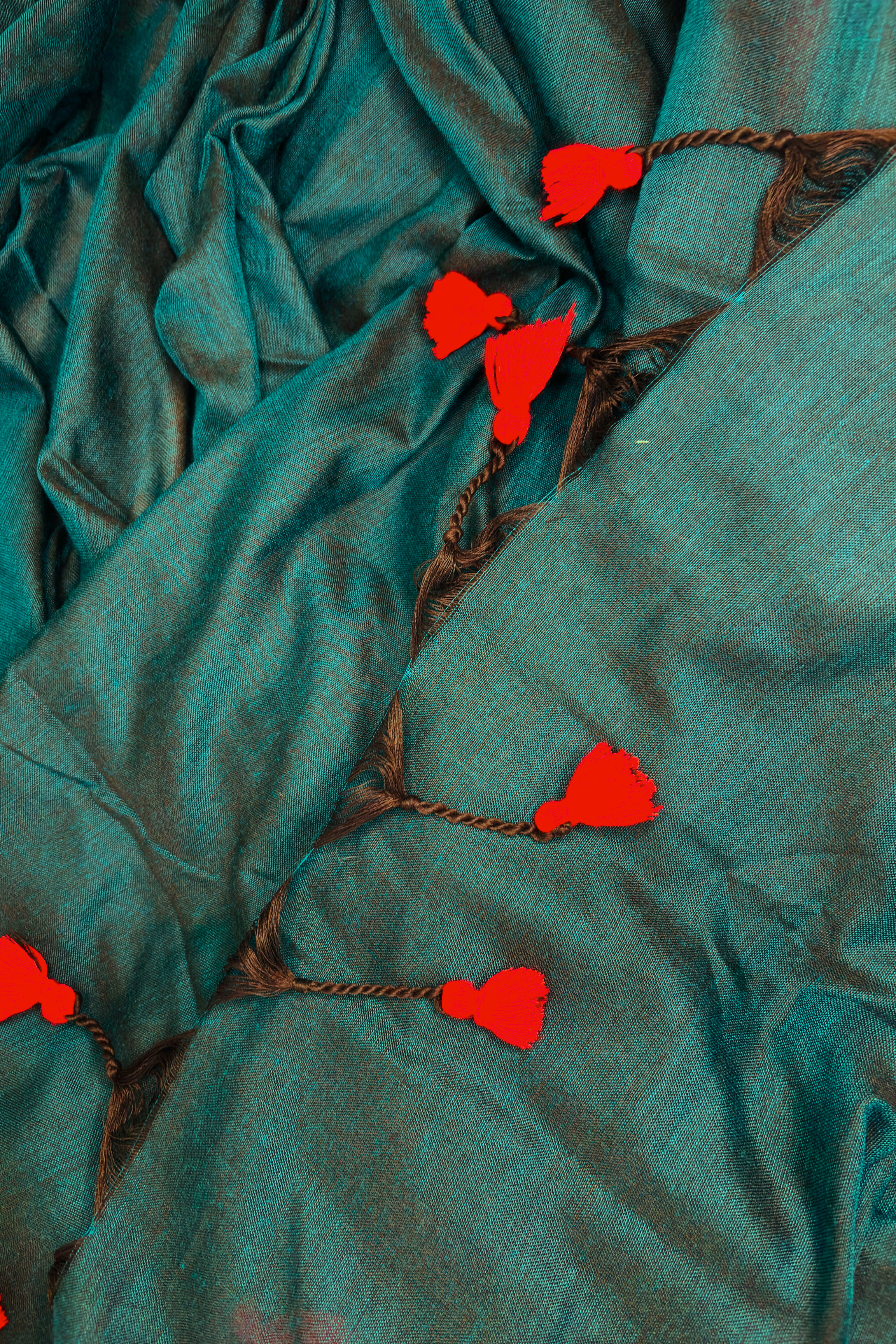 Rang Sutra (Teal Green)