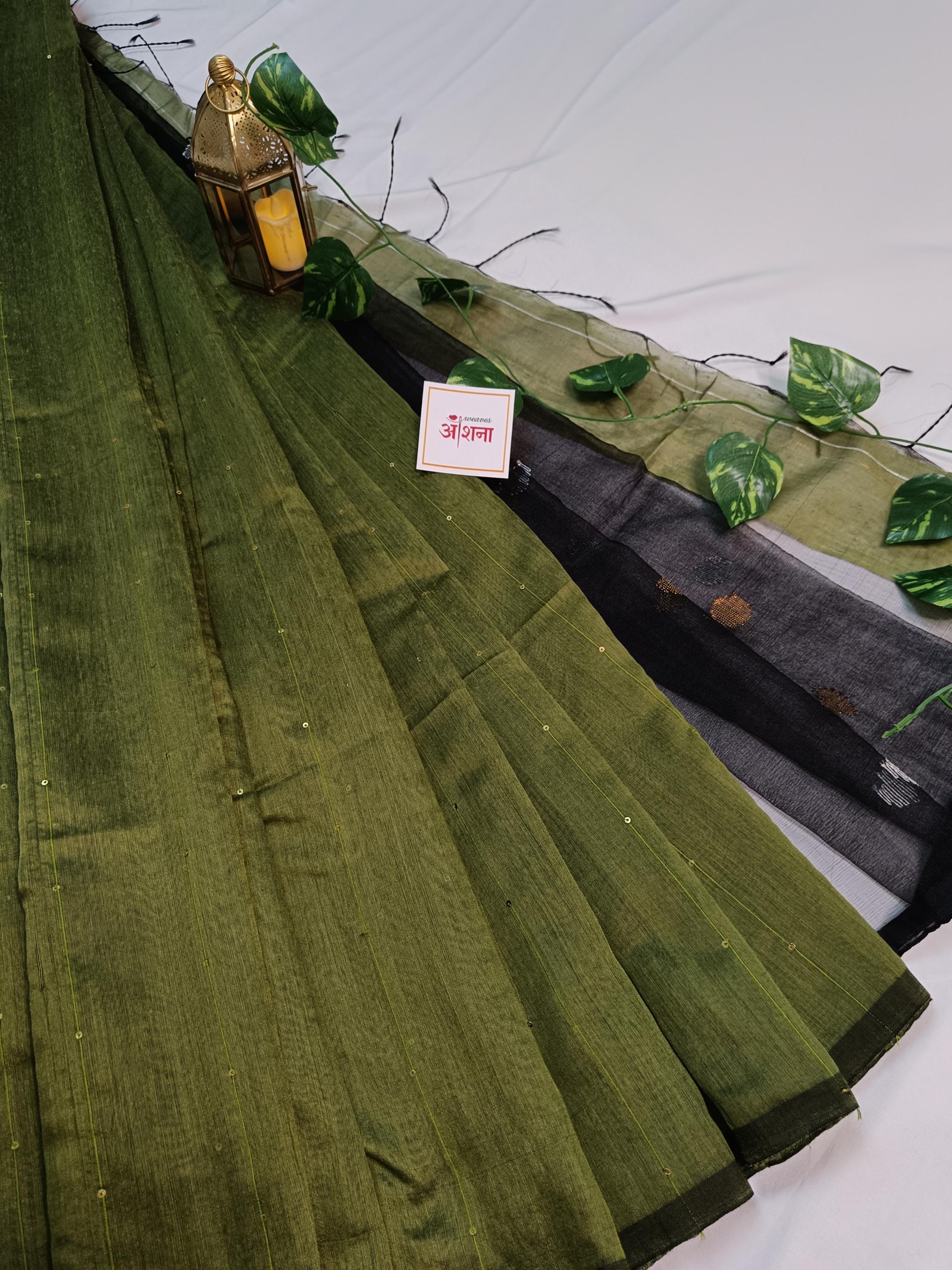 Pallu Story (Green)