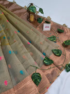 Fancy Silk (Olive Green)