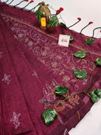 Katha Kari (Maroon)