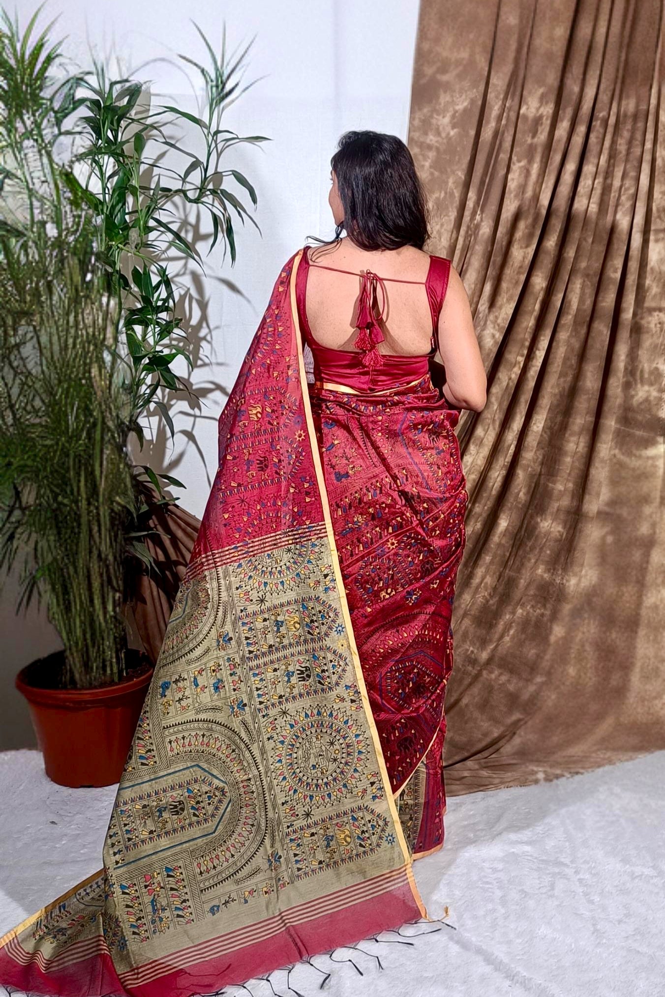 Madhubani Silk