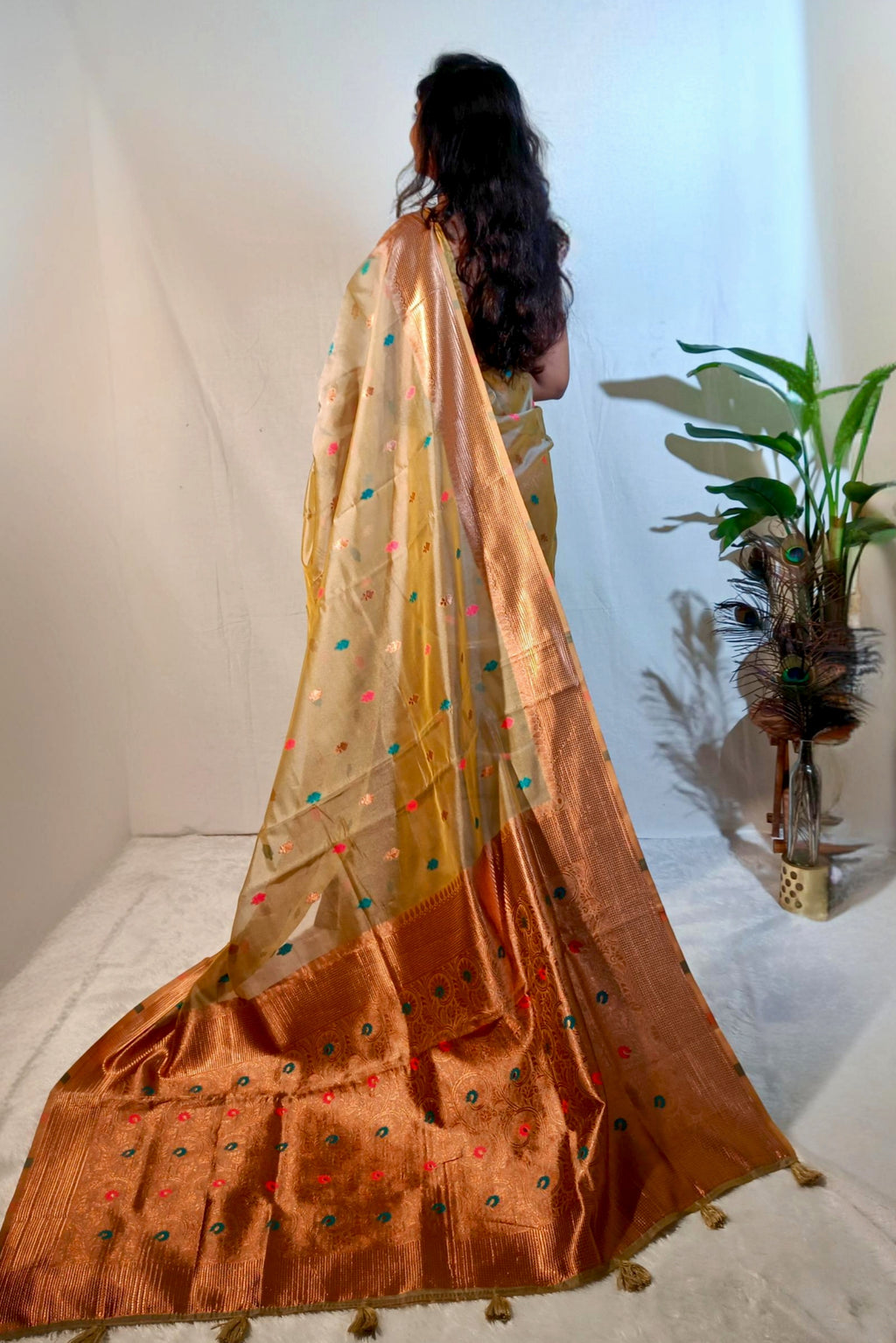 Fancy Silk (Olive Green)