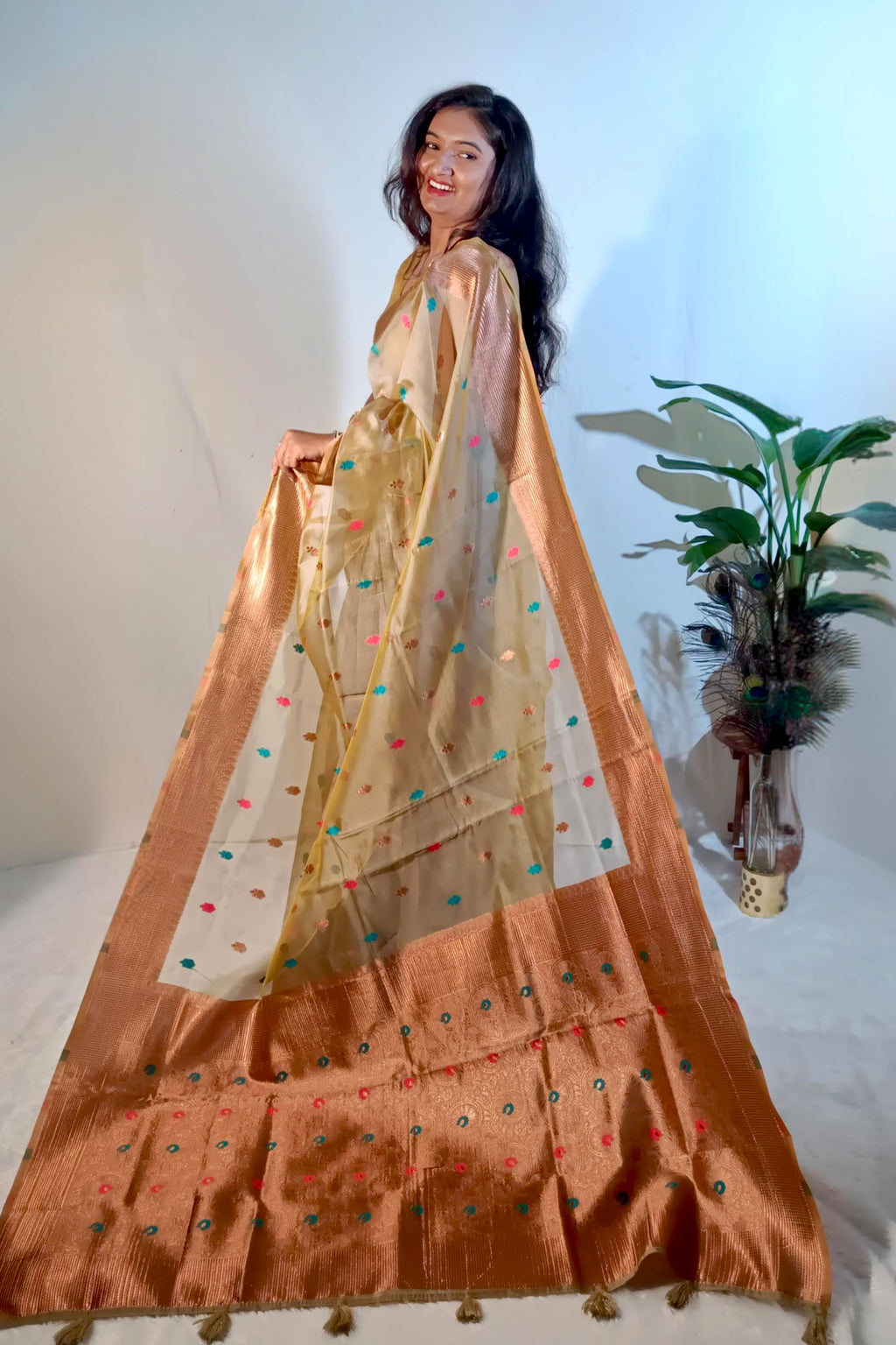 Fancy Silk (Olive Green)