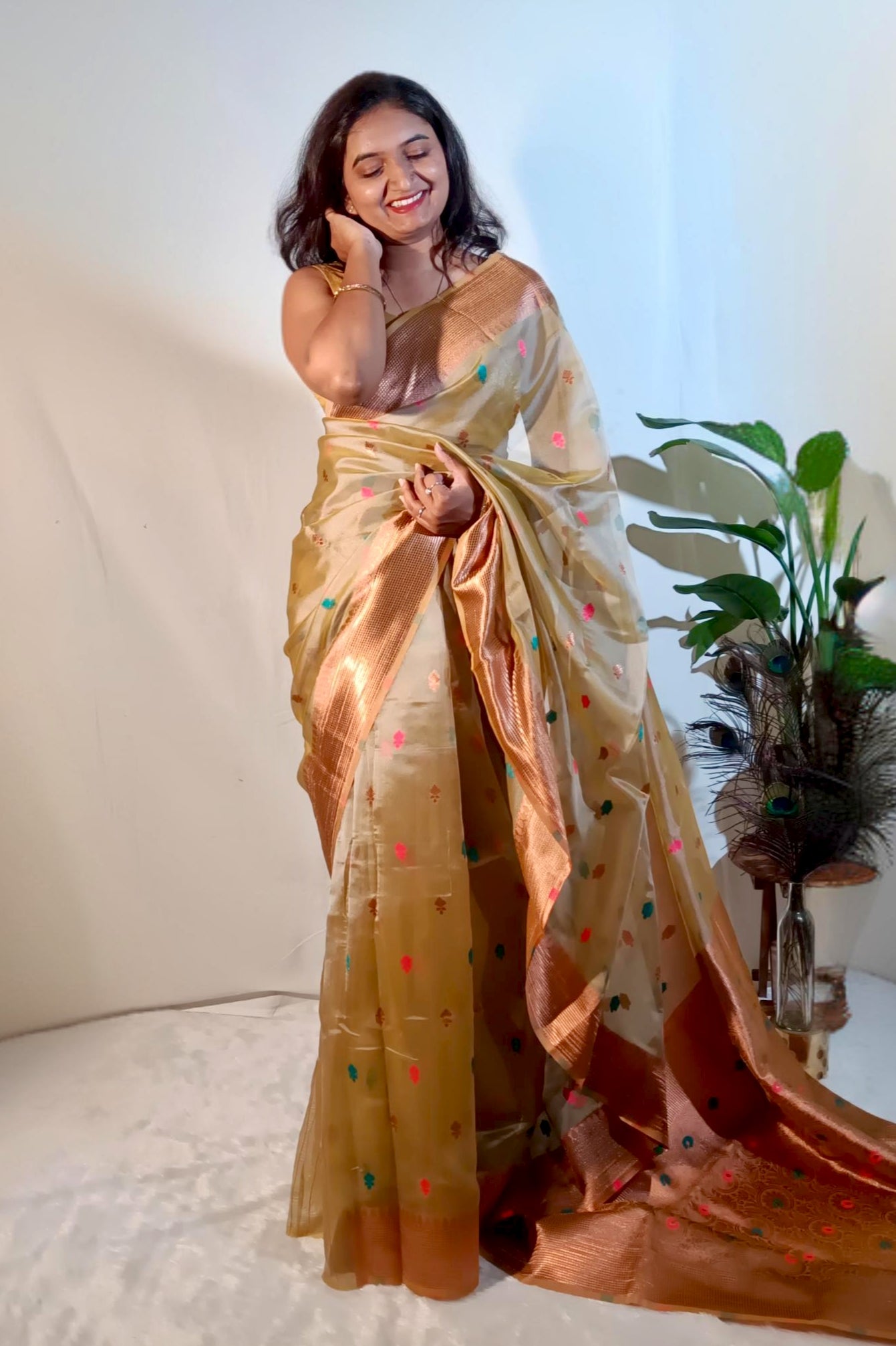 Fancy Silk (Olive Green)