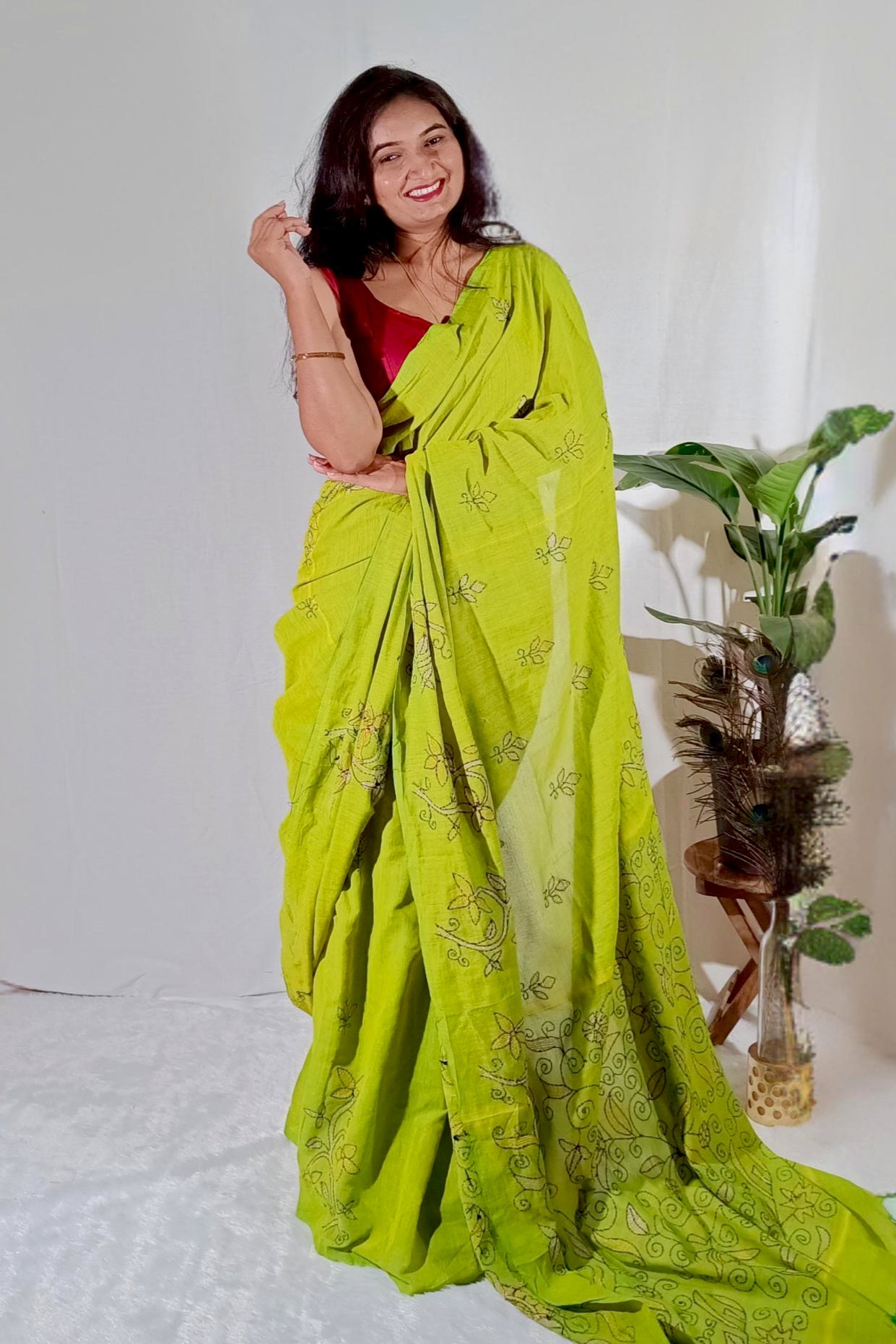 Katha Kari (Green)