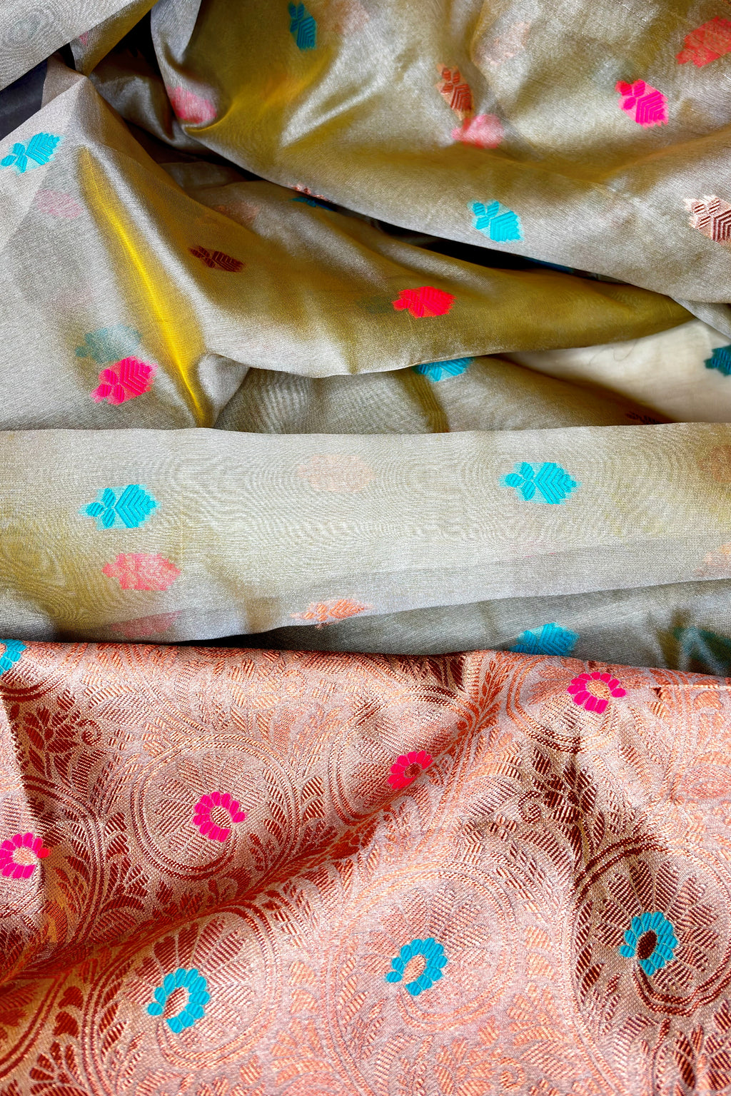 Fancy Silk (Olive Green)