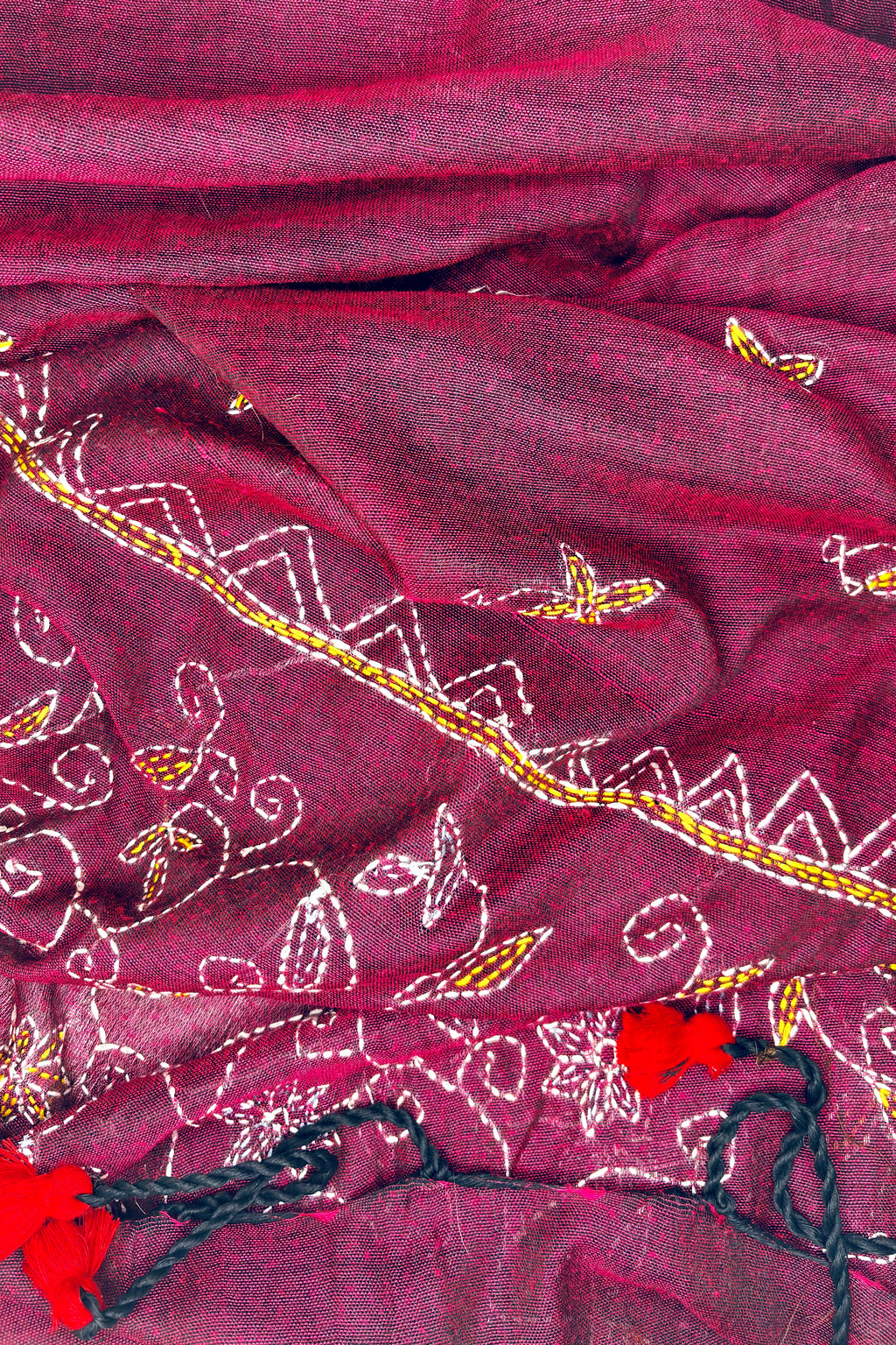 Katha Kari (Maroon)